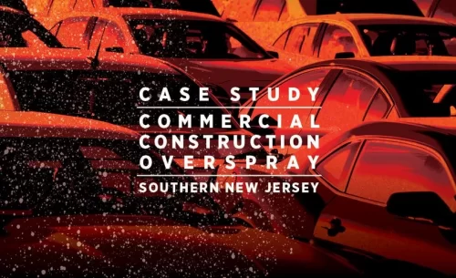 Case Study of Commercial Construction Overspray