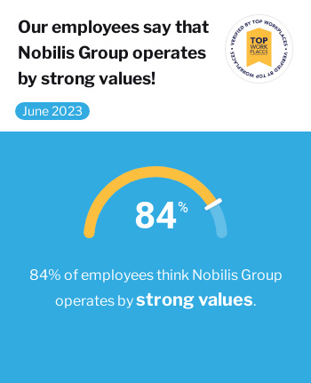 Nobilis Group operates strong values